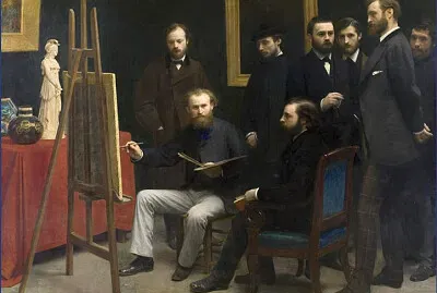 Fantin-Latour Manet et ses amis