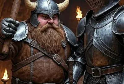 dwarfvknight jigsaw puzzle
