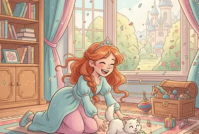 Princesa brincando