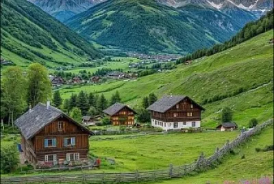 Alpes suizos jigsaw puzzle