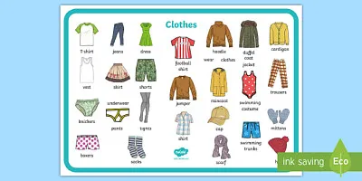 Clothes jigsaw puzzle