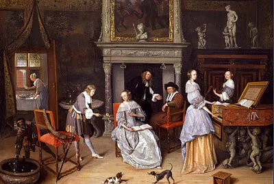 Jan Steen intérieur