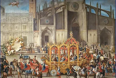 פאזל של Entrée de Ferdinand VI à Séville