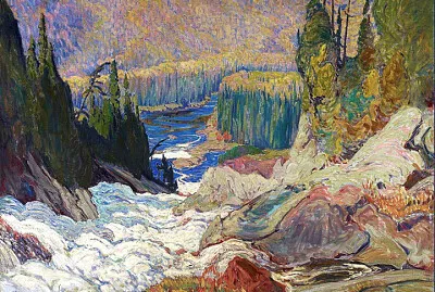 Chutes de la rivière Montréal 1920