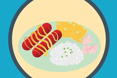 Rompecabezas Arroz con salchicha