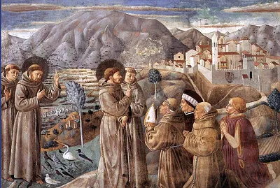 Benozzo Gozzoli St François 1452