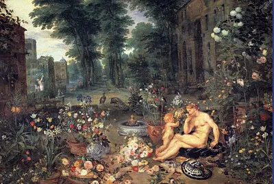 Rubens allégorie de l 'odorat