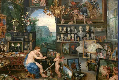 פאזל של Brueghel allégorie de la vue