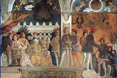 פאזל של Mantegna la cour de Mantoue