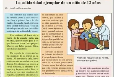 Rompecabezas partes de la noticia