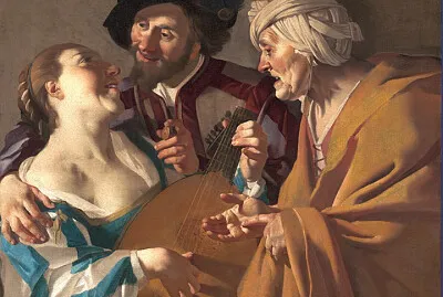 Von Baburen la pourvoyeuse 1622