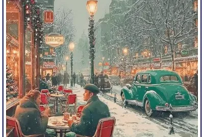 Noël à la terrasse