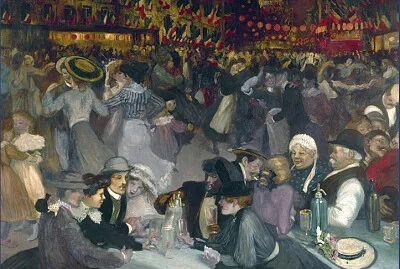 Steinlen bal du 14 juillet 1989