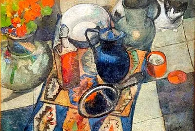 Bergevin nature morte 1950
