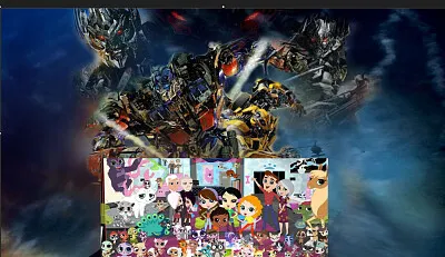 TRANSFORMERS X little pet shop