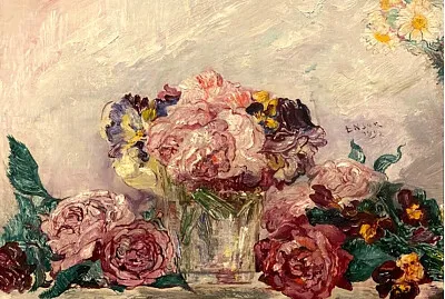James Ensor roses