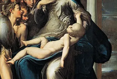 La Madonna de cuello largo