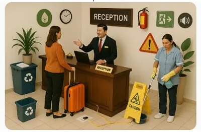 Acto y condición insegura hotel