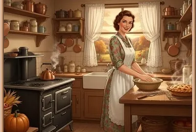 Ambiance cuisine années 40