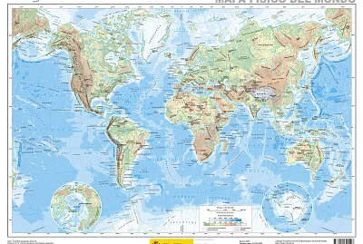 mapa fisico del mundo jigsaw puzzle
