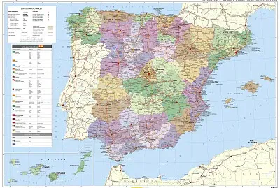 mapa politico españa jigsaw puzzle