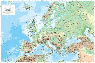 mapa europa