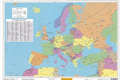 mapa europa