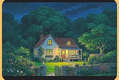 Nuit Dans Un Jardin Tranquille