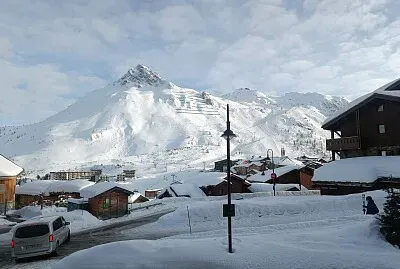 Vue de l 'appart Tignes