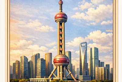 東方明珠塔 jigsaw puzzle