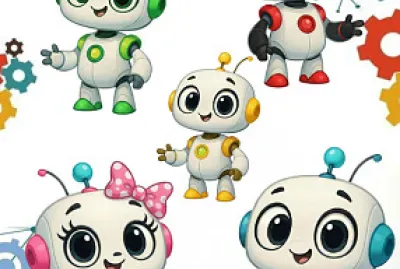 ROBITO Y SUS AMIGOS jigsaw puzzle