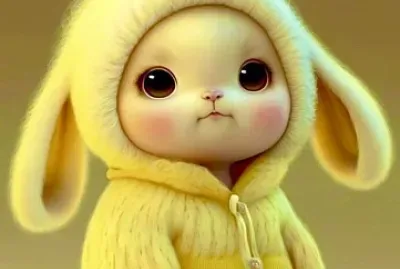 בובת ארנבת מתוקה