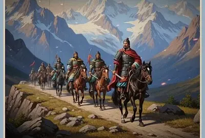 Escorte sur la route de la soie