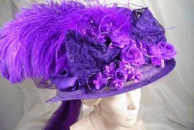Victorian Ladys Hat
