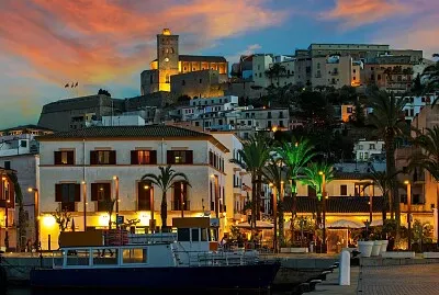 פאזל של Ibiza de noche