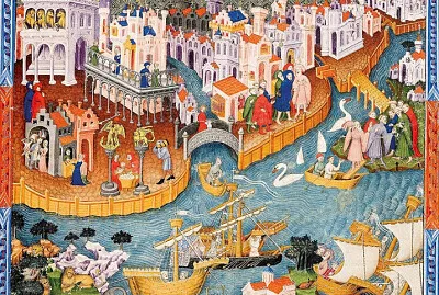 Départ de Marco Polo pour la chine