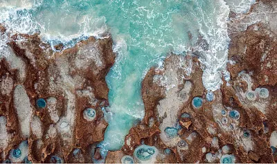 Marea sobre rocas jigsaw puzzle