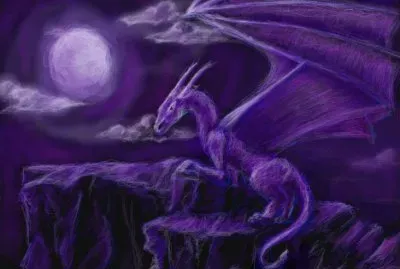 Purple Dragon-Art jigsaw puzzle