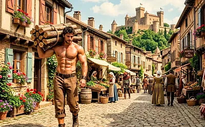 פאזל של Pueblo medieval