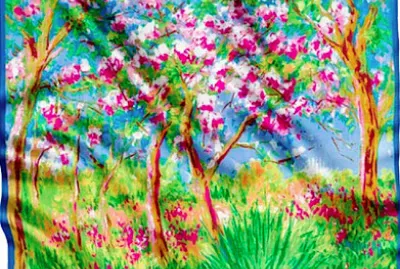 פאזל של Monet fleurs de printemps