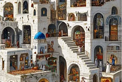 AI modified jigsaw puzzle