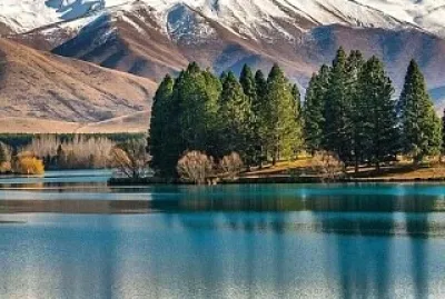 Lago Pukaki-Nueva Zelanda