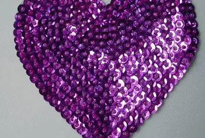Sequin Heart Applique jigsaw puzzle