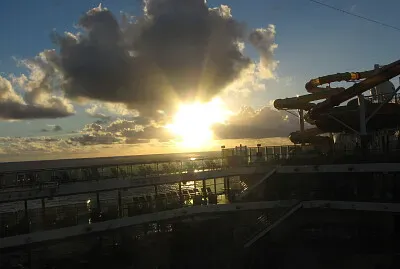 Ocean sunset jigsaw puzzle