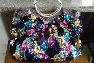 Colorful Sequin Purse jigsaw puzzle