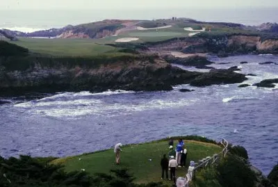16th Hole at Cypress Point Country Club-Monterey jigsaw puzzle