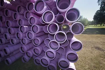 Purple Irrigation Pipes jigsaw puzzle