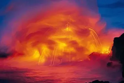 Ocean fire