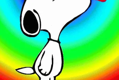 snoopy color jigsaw puzzle