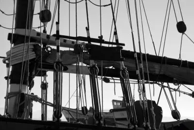 barco vela. Cangas. Galiza